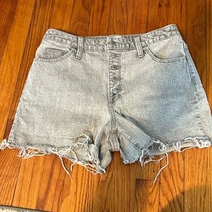 Midi Jean Shorts